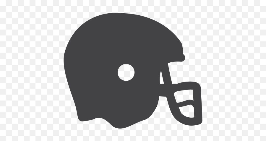 American Football Helmet Flat Icon - Transparent Png U0026 Svg Cascos De Futbol Americano Icono,Icon Helmits