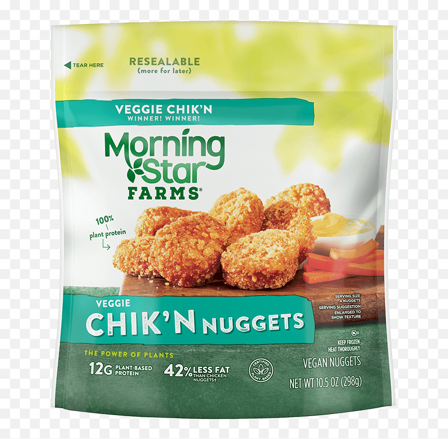 Morningstar Farms Chiku0027n Nuggets - Morningstar Vegan Chicken Nuggets Png,Chicken Nuggets Png