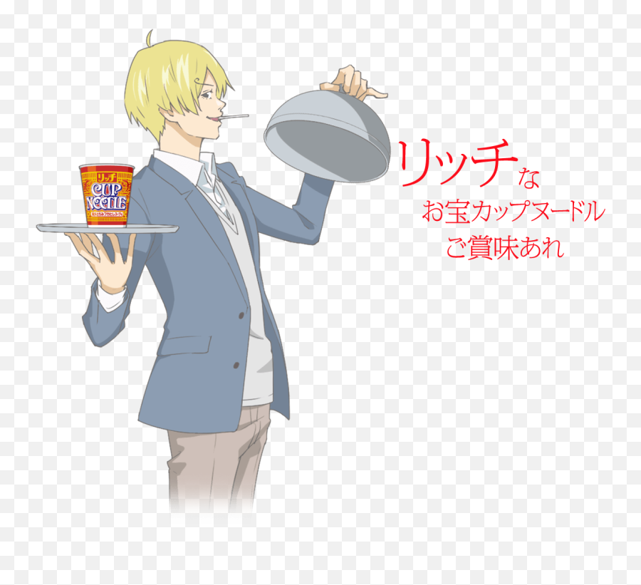 Sanji - One Piece Image 2596473 Zerochan Anime Image Board One Piece Cup Noodle Png,Sanji Png