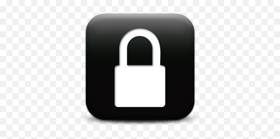 Locked Padlock Lock Icon 126710 - Icon Lock Square Png,Lock On Icon