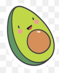 Avocado Clipart - Cute Avacado Clipart Png,Avacado Icon