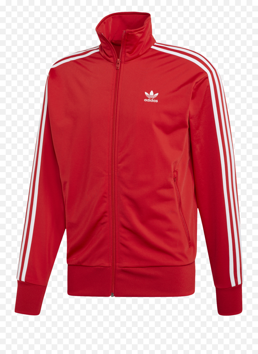 Adidas Track Top Black With Red Stripes Trainingsjacke Firebird Herren Png Jacket Originals Adi - icon Track Jacket