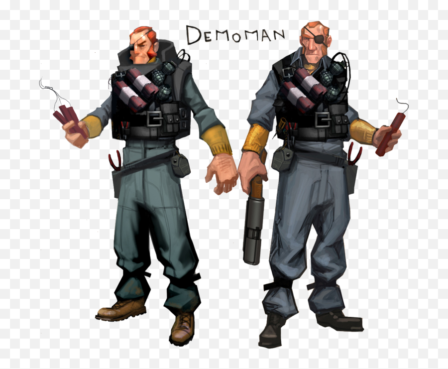 Concept Demoman Team Fortress 2 - Concept Demoman Png,Demoman Icon