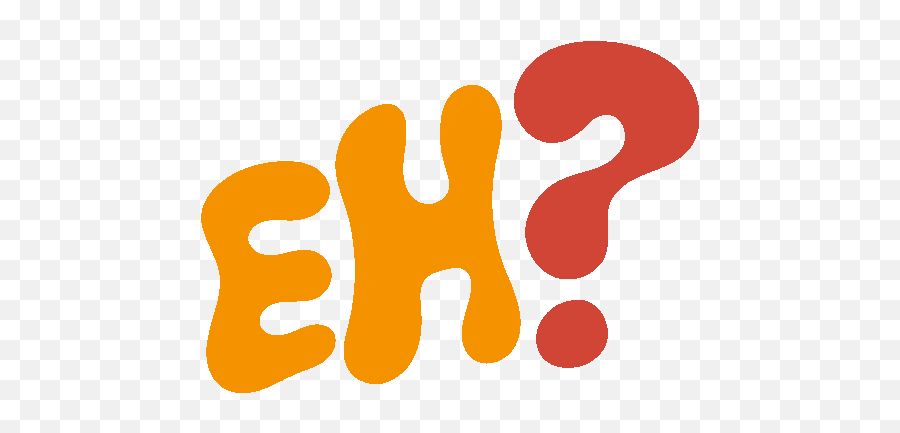 Eh In Yellow Bubble Letters With Red Question Mark Gif - Eh Ehinyellowbubbleletterswithredquestionmark Huh Discover U0026 Share Gifs Dot Png,Question Mark Icon On Mac