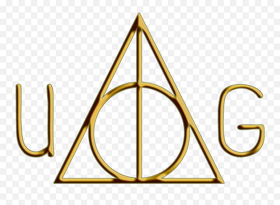 Download Hd Dumbledoreu0027s Army - Deathly Hallows Transparent Deathly Hallows Gold Transparent Png,Dumbledore Png