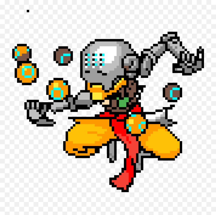 Pixilart - Zenyatta Overwatch Pixel Art Png,Zenyatta Png