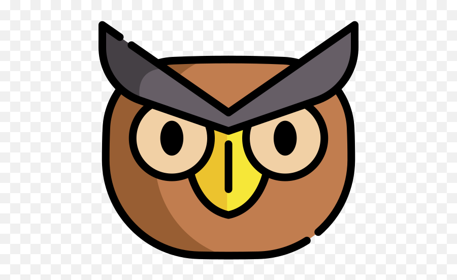 Owl - Free Animals Icons Happy Png,Owl Icon