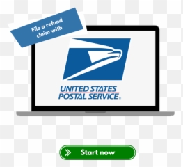 How To File A Refund Claim With Ups - Lateshipmentcom Blog United States Postal Service Stickers png