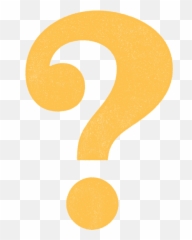 Have Some Questions About Debate - Yellow Mark Png