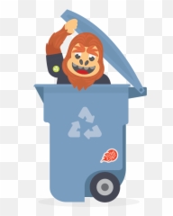 How Stickergiant Is Embracing Recycling And Sustainability - Dumpster png