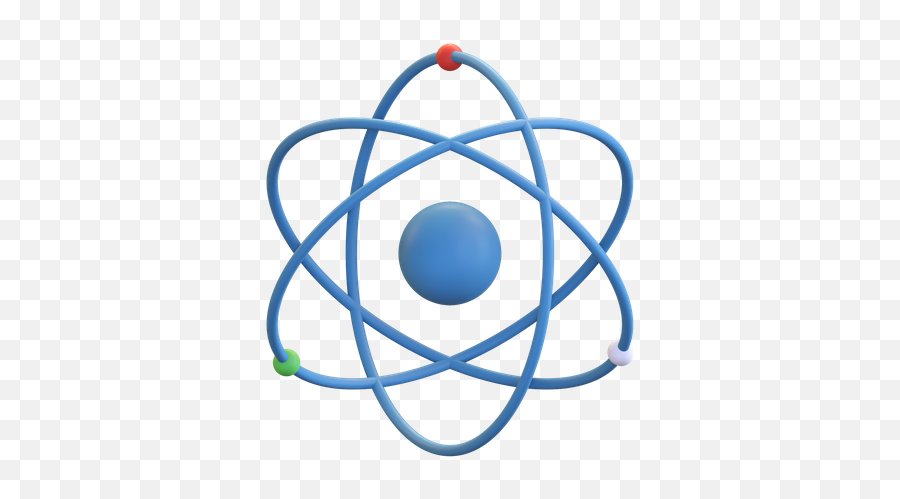 Atom Icon - Download In Glyph Style Atom With White Background Png,Atom Icon