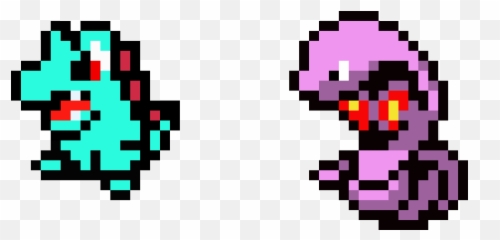 Arbok - Mask Of Jason Voorhees Pixel Art Png,Totodile Png