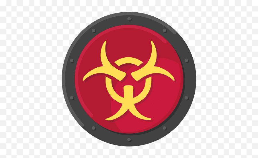 Biohazard Metal Symbol Color - Transparent Png U0026 Svg Vector File Computer Virus Logo,Biohazard Symbol Transparent Background