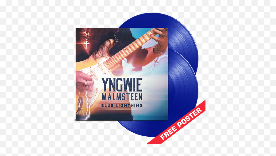 Yngwie Malmsteen - Blue Lightning Lp Mascot Label Group Yngwie Malmsteen Blue Lightning Png,Blue Lightning Png