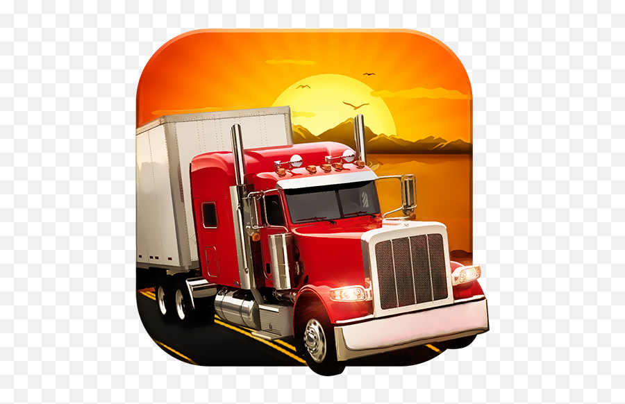 Cargo Transporter Truck Driver Simulation - Apps On Google Play Peterbilt 389 Red Semi Truck Png,Truck Driver Icon