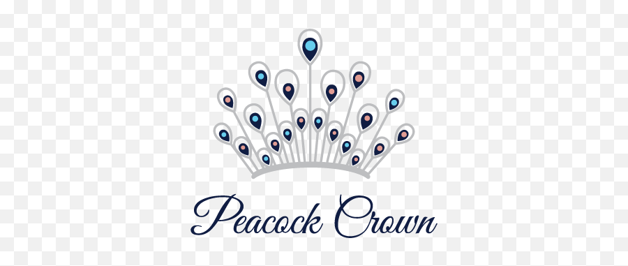 Peacock Crown - Peacock Crown Logo Png,Crown Logos