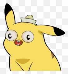 Funny Face Pikachu Clipart Cliparts And Others Art - Pikachu Meme Png,Funny Face Png