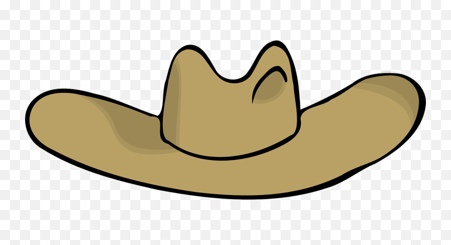 Library Of Cowboy Hat Crown Image - Cartoon Cowboy Hat Png,Cowboy Hat Clipart Png