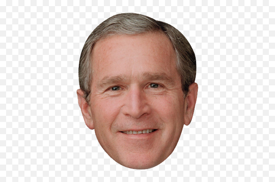 Png George - George W Bush Face Transparent,George W Bush Png