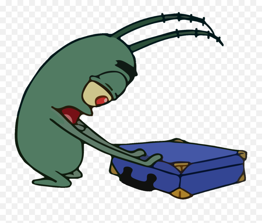 Plankton Momo Plantilla Bobesponja - Plankton Bob Esponja Meme Png,Plankton Png