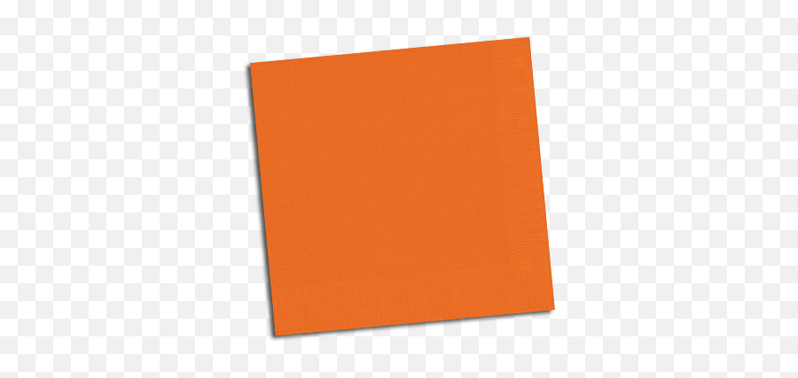 Orange Party Napkins K50 - Just For Kids Orange Napkin Png,Napkin Png