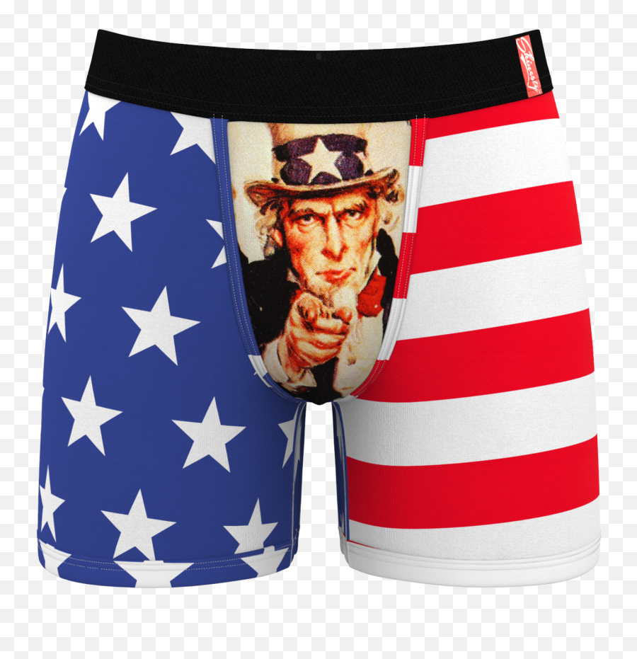 American Flag Ball Hammock Boxer Briefs - Ball Hammock Png,Uncle Sam Png