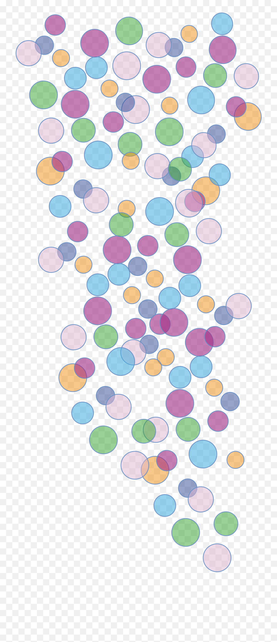 Colourful Bubbles Png 3 Image - Colorful Bubble Clipart Png,Bubbles Png Transparent