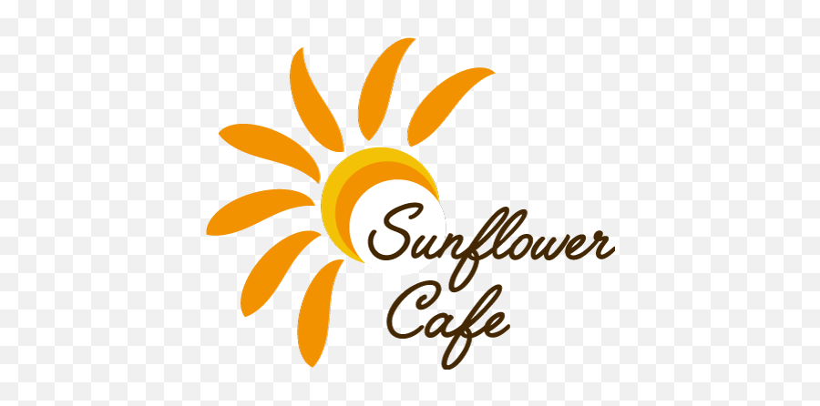 Sunflower Cafe - Graphic Design Png,Sunflower Logo