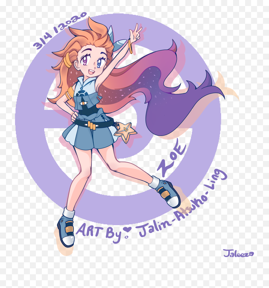Pokemon Trainer Zoe Iu0027ve Been Away From A Bit But Im Back - Cartoon Png,Pokemon Trainer Transparent