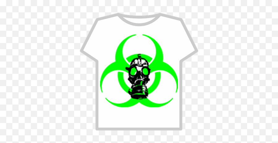 Biohazard Logo - Roblox Green Gas Mask Png,Bio Hazard Logo