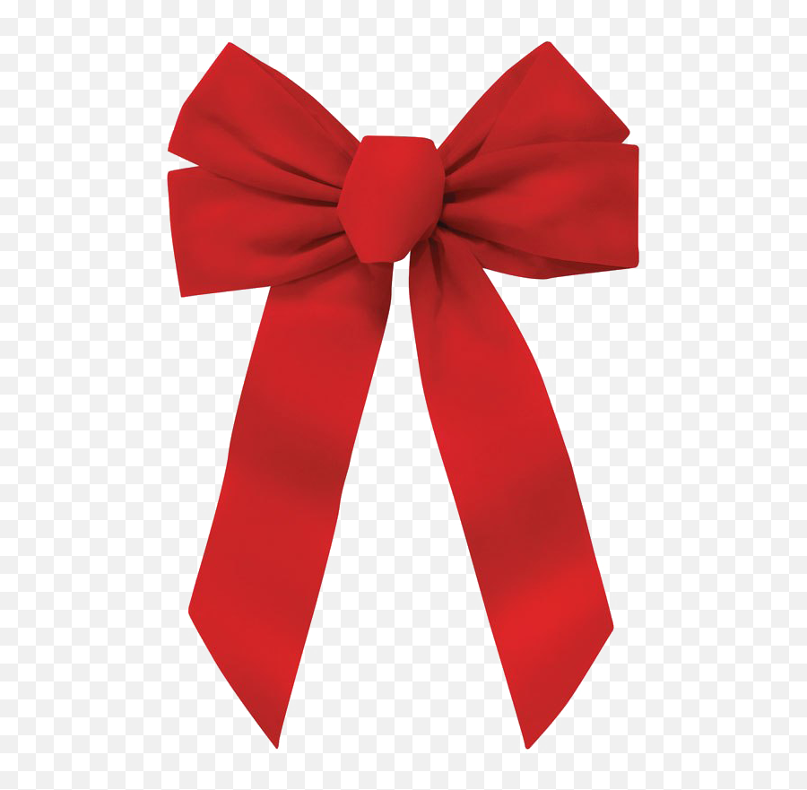 Christmas Bow Transparent Background - Red Bow For Wreath Png,Bow Transparent Background