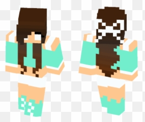 Download Herobrine Girl Minecraft Skin - Minecraft Skin Herobrine Girl Png,Herobrine Png
