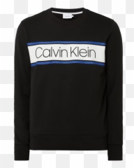 Ck Calvin Klein - Sweatshirt mit LogoPrint Schwarz Sweater png