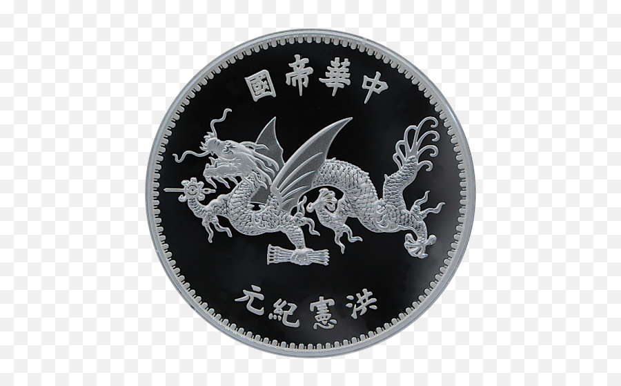 2020 1 Oz China Shih Kai Flying Dragon 999 Silver Restrike Premium Uncirculated - Silver Png,Silver Circle Png