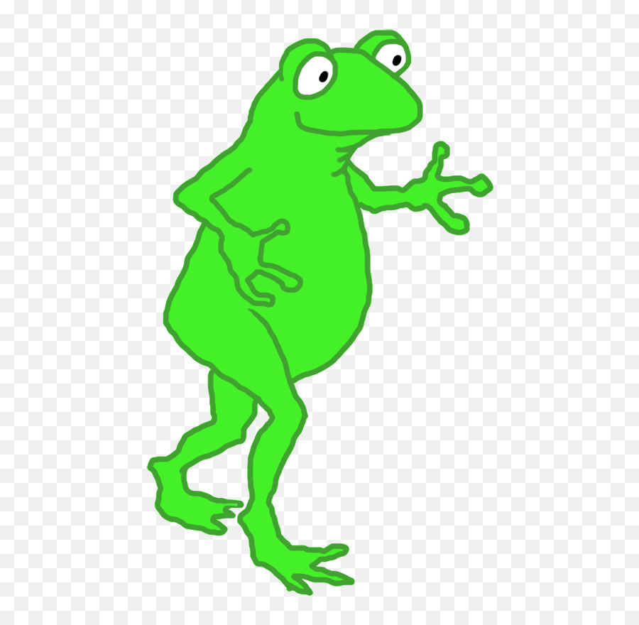 Dancing Funny Frog Png - Portable Network Graphics Full Frog Man Png,Frog Png