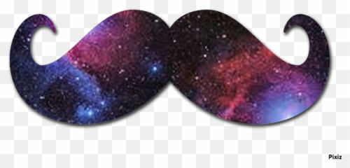 Moustache Nanouille61over Blogcom - Galaxy Mustache Png