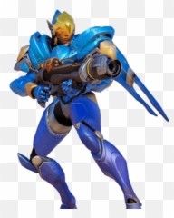Pharah - Future Cop Lapd Sky Captain Png,Pharah Transparent