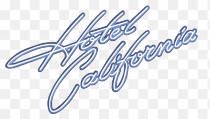 The Eagles Band Logos - Hotel California png