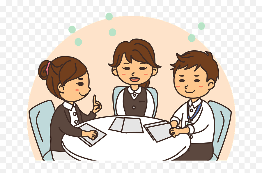 Business People Are Meeting Clipart - Meeting Png,Business People Png