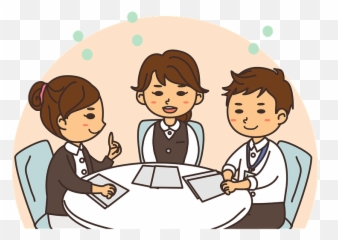 Business People Are Meeting Clipart - png