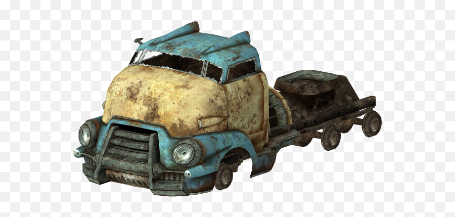 Download Link - Fallout 4 Semi Truck Png,Semi Truck Png
