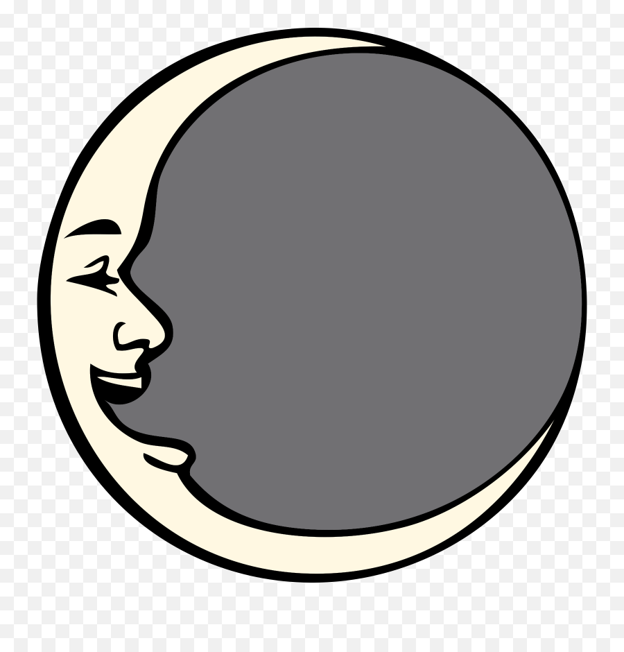 Download Free Png Man In The Moon - Dlpngcom Man In The Moon Clipart,Moon Clipart Transparent Background