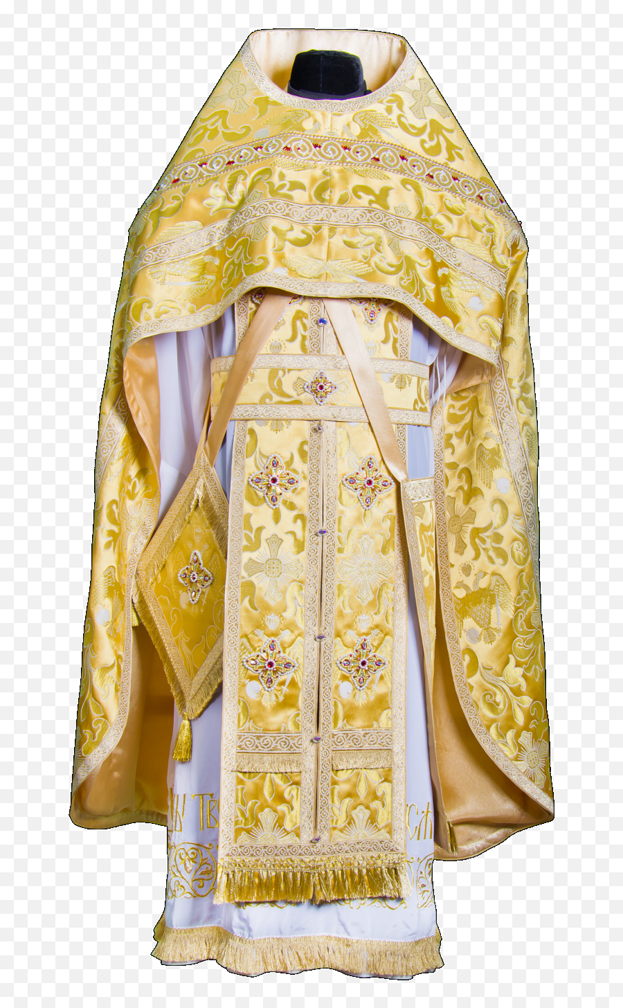 Priest Vestment Yellow - Priest Vestments Png,Priest Png