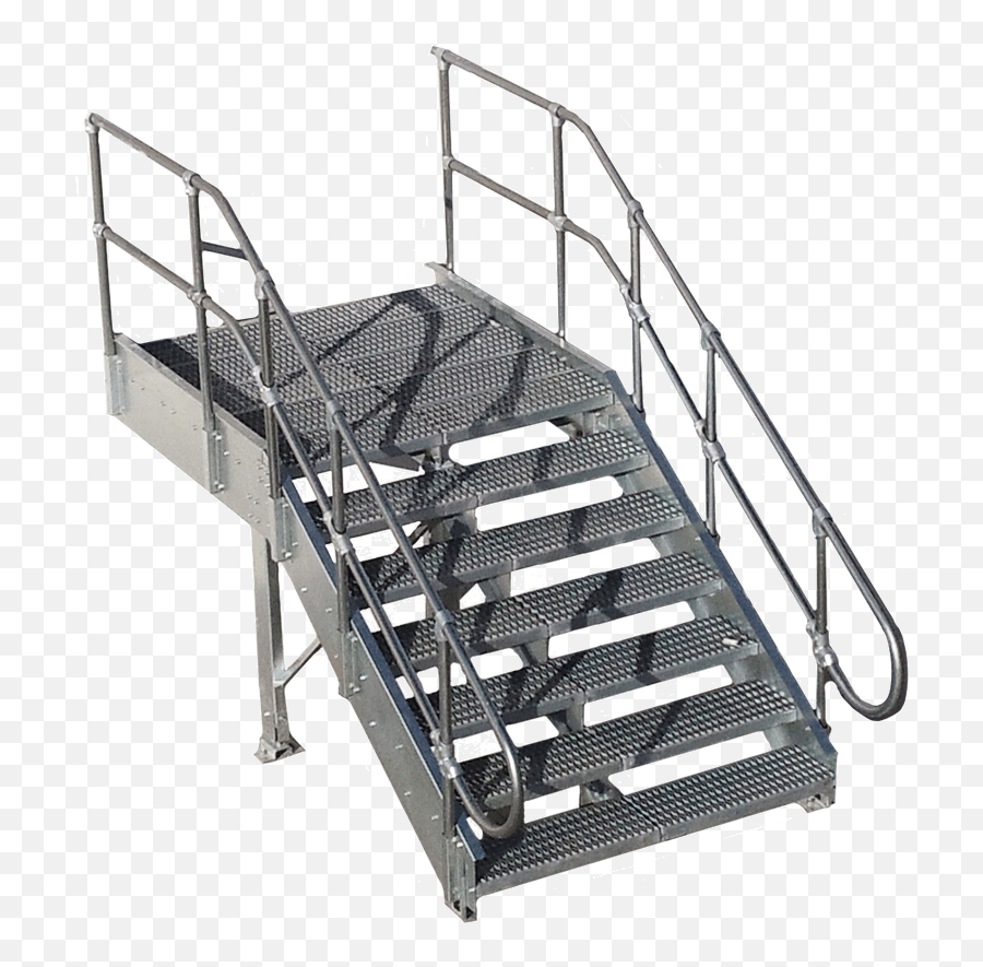 Dock High Stairs - Scafco Steel Stud Company Stairs Png,Stairs Transparent
