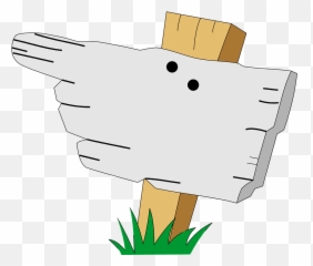 Blank Wood Sign Png - Sign Blank Cartoon 3074680 Vippng Illustration
