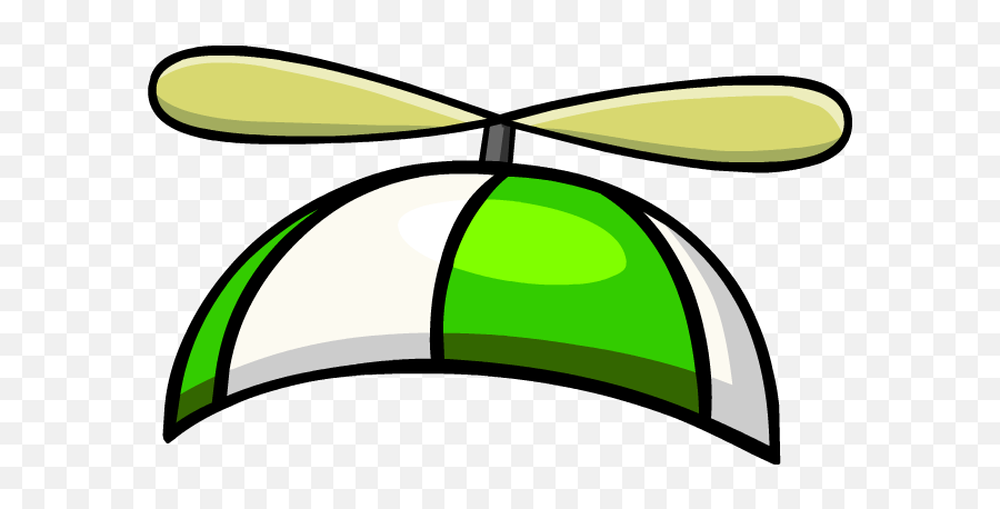 Propeller Hat Clipart Png Image - Green Propeller Hat Png,Propeller Hat Png