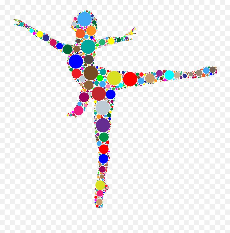 Ballet Dancer Silhouette - This Free Icons Png Design Of Colorful Body Png,Dancer Silhouette Png