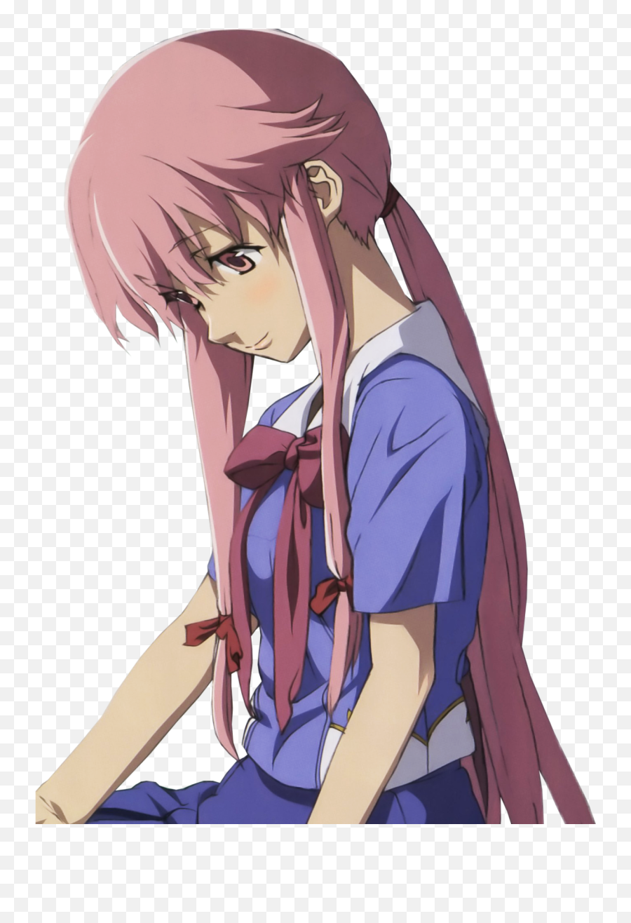 Mirai Nikki Yuno Gasai, mirai Nikki Yuno, yuno Gasai Render, mirai