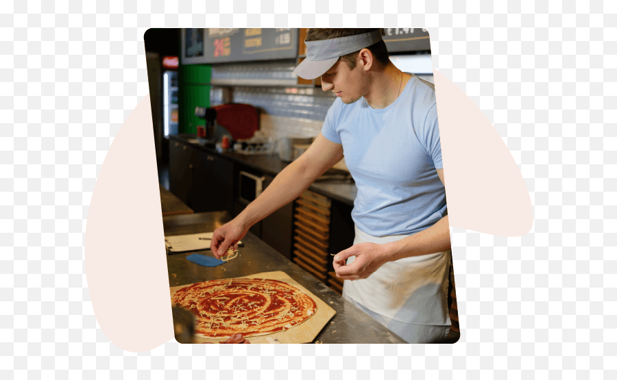 Pizzerias - Man Making Pizza Png,Pizza Transparent
