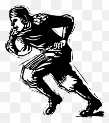 Old Time Football Player Png Clip Arts For Web - Time Football Player